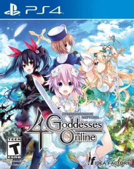 Capa de Cyberdimension Neptunia: 4 Goddesses Online (PS4)