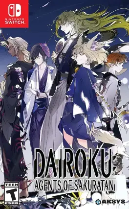 Capa de Dairoku: Agents of Sakuratani (Switch)