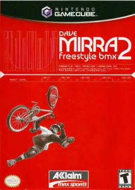 Capa de Dave Mirra Freestyle BMX 2 (GameCube)