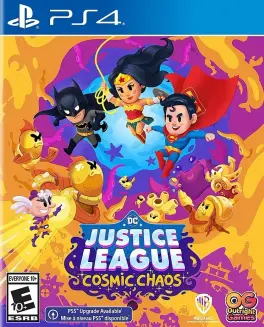 Capa de DC's Justice League: Cosmic Chaos (PS4)