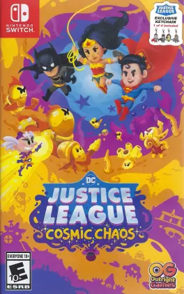 Capa de DC's Justice League: Cosmic Chaos (Switch)