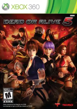 Capa de Dead or Alive 5 (Xbox 360)