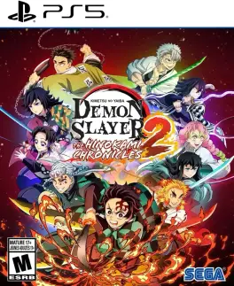 Capa de Demon Slayer: Kimetsu no Yaiba - The Hinokami Chronicles 2 (PS5)