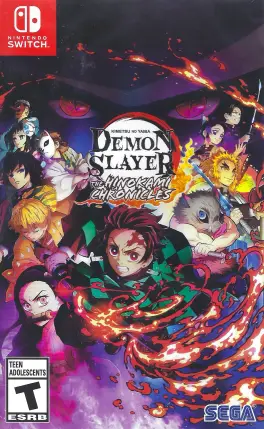 Capa de Demon Slayer: Kimetsu no Yaiba - The Hinokami Chronicles (Switch)
