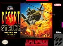 Capa de Desert Strike - Return to the Gulf (SNES)