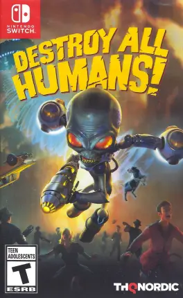 Capa de Destroy All Humans! (Switch)