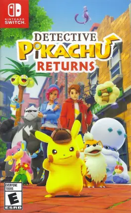 Capa de Detective Pikachu Returns (Switch)