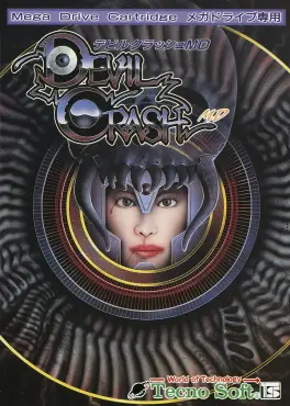 Capa de Devil Crash MD (Mega Drive)
