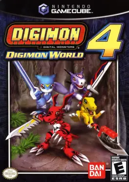 Capa de Digimon World 4 (GameCube)