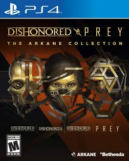 Capa de Dishonored & Prey: The Arkane Collection (PS4)
