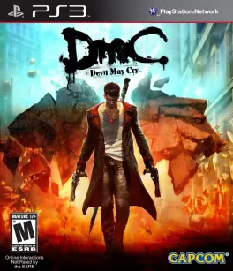 Capa de DmC: Devil May Cry (PS3)