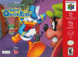 Capa de Donald Duck: Goin' Quackers (N64)