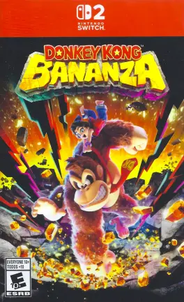Capa de Donkey Kong Bananza (Switch 2)