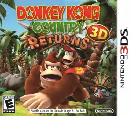 Capa de Donkey Kong Country Returns 3D (3DS)