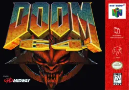 Capa de Doom 64 (N64)