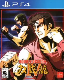 Capa de Double Dragon IV (PS4)