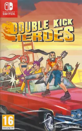 Capa de Double Kick Heroes (Switch)