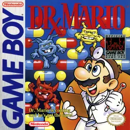 Capa de Dr. Mario (Game Boy)