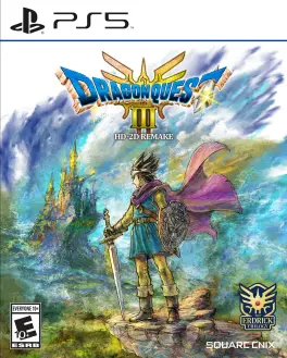 Capa de Dragon Quest III HD-2D Remake (PS5)