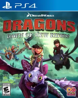 Capa de Dragons Dawn of New Riders (PS4)