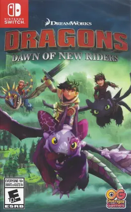 Capa de Dragons: Dawn of New Riders (Switch)