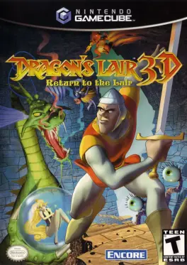 Capa de Dragon's Lair 3D: Return To The Lair (GameCube)
