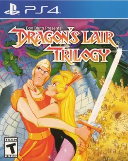 Capa de Dragon's Lair Trilogy (PS4)