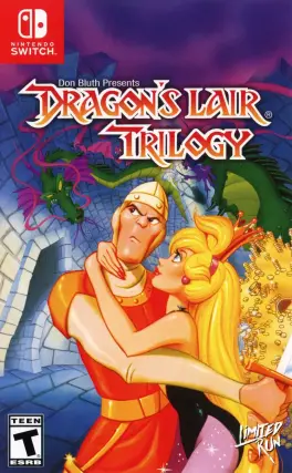 Capa de Dragon's Lair Trilogy (Switch)