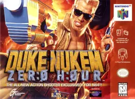 Capa de Duke Nukem: Zero Hour (N64)