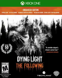 Capa de Dying Light: The Following (Xbox One)