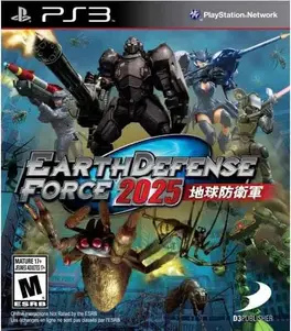 Capa de Earth Defense Force 2025 (PS3)