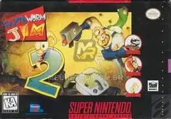 Capa de Earthworm Jim 2 (SNES)
