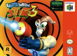 Capa de Earthworm Jim 3D (N64)