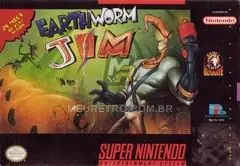 Capa de Earthworm Jim (SNES)