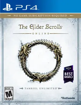 Capa de Elder Scrolls Online: Tamriel Unlimited (PS4)