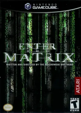 Capa de Enter the Matrix (GameCube)