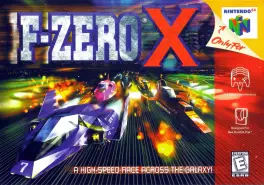Capa de F-Zero X (N64)
