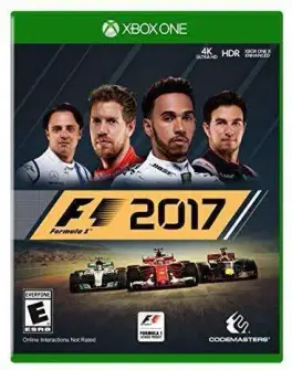 Capa de F1 2017 (Xbox One)