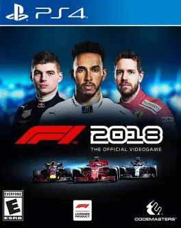 Capa de F1 2018 (PS4)
