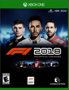 Capa de F1 2018 (Xbox One)