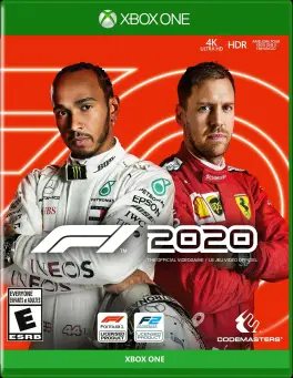Capa de F1 2020 (Xbox One)