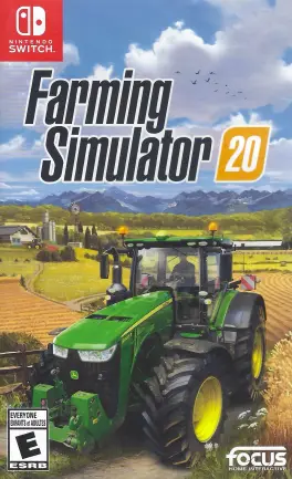 Capa de Farming Simulator 20 (Switch)