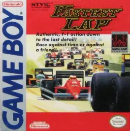 Capa de Fastest Lap (Game Boy)