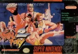 Capa de Fatal Fury 2 (SNES)