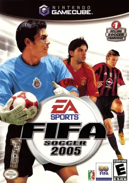 Capa de FIFA Soccer 2005 (GameCube)