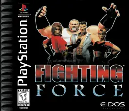 Capa de Fighting Force (PS1)