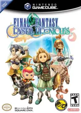 Capa de Final Fantasy Crystal Chronicles (GameCube)