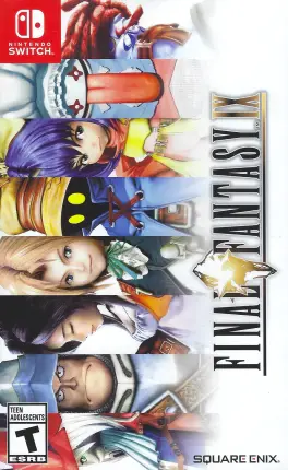 Capa de Final Fantasy IX (Switch)