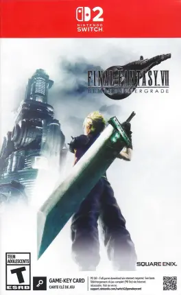 Capa de Final Fantasy VII Remake Intergrade [Key Card] (Switch 2)