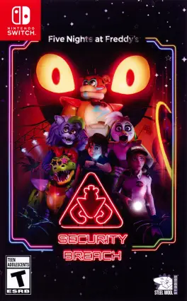 Capa de Five Nights at Freddy's: Security Breach (Switch)
